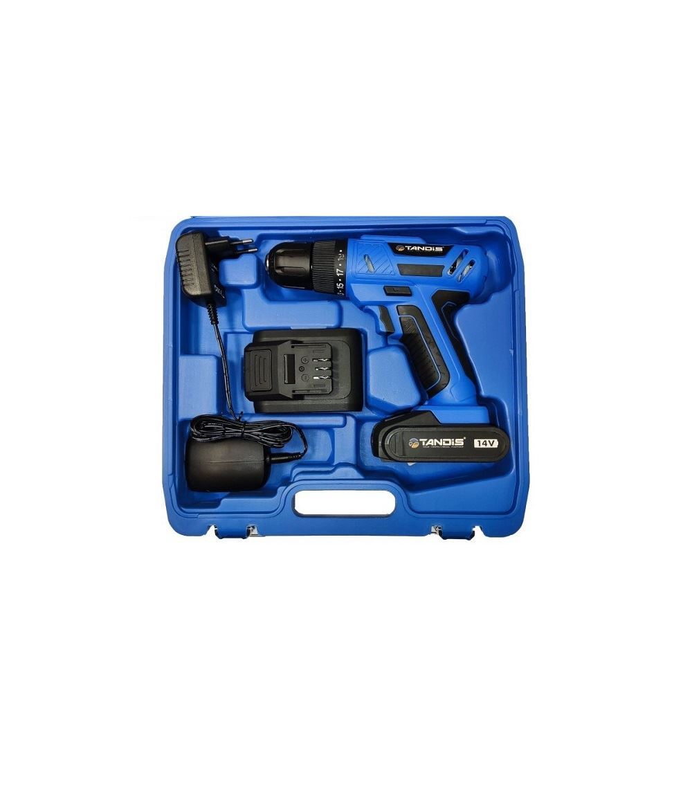 دریل شارژی 14 ولت TT-2214 تندیس TANDIS 1*M53