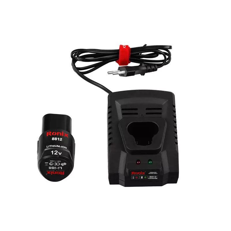 دریل شارژی 12ولت مدل 8812 رونیکس RONIX 1*M33