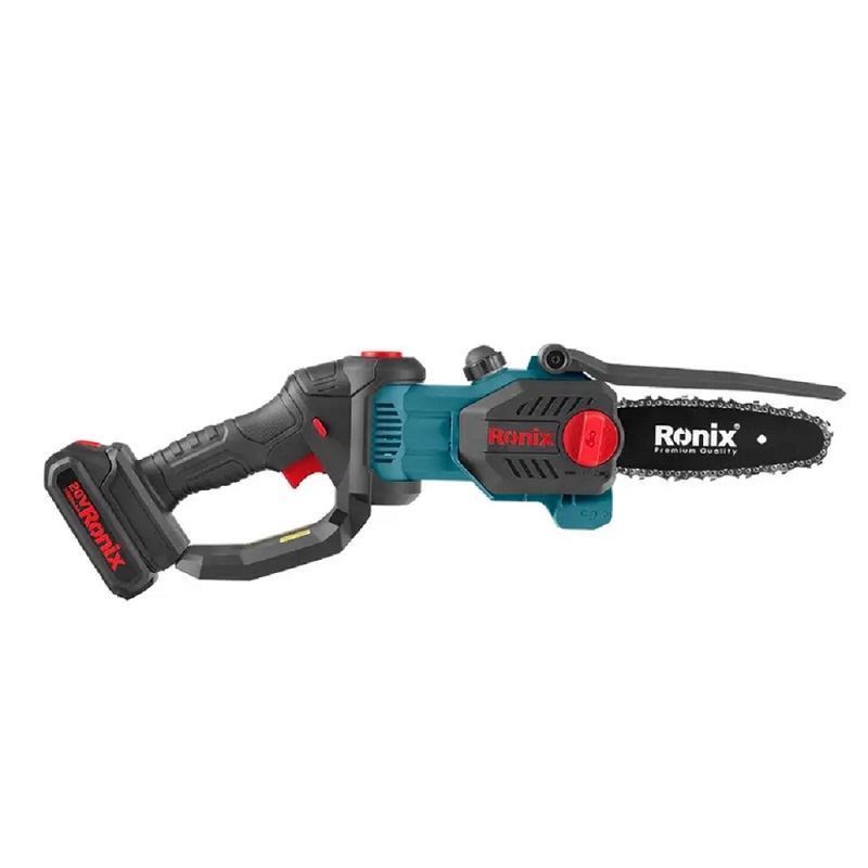 اره درخت بر زنجیری 15 سانت شارژی 20 ولت مدل 8600 رونیکس RONIX 1*M41
