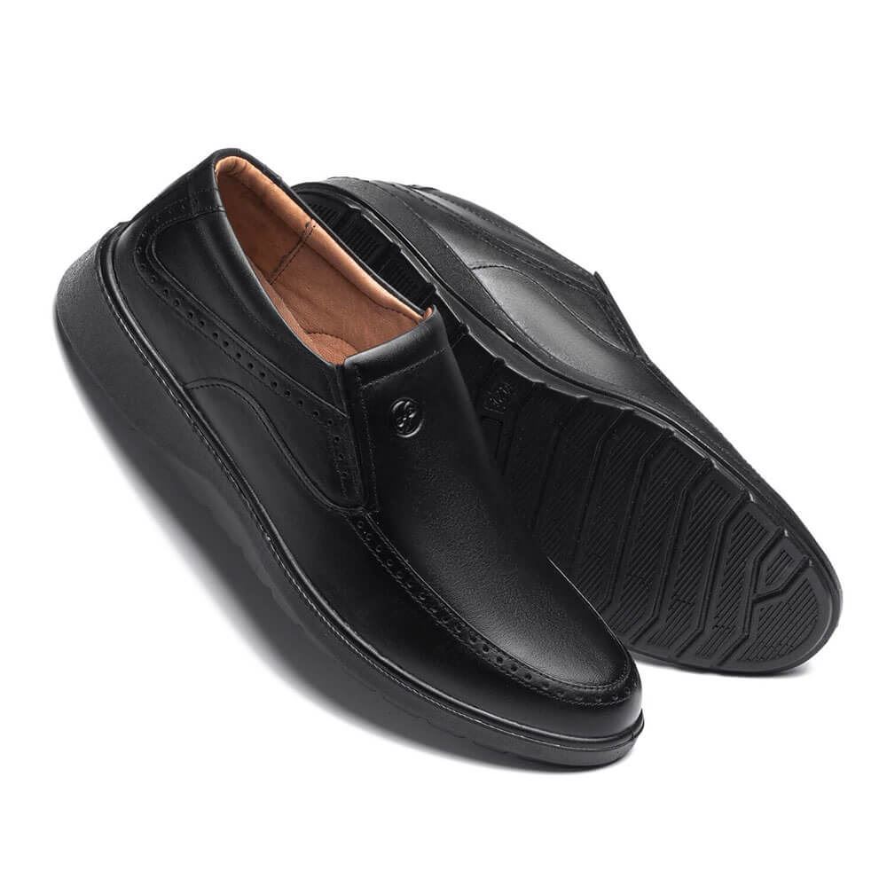 کفش مشکی بدون بند مدل سفیر سایز 41 پاتن PATAN F42*1