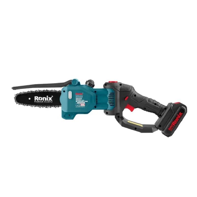 اره درخت بر زنجیری 15 سانت شارژی 20 ولت مدل 8600 رونیکس RONIX 1*M41