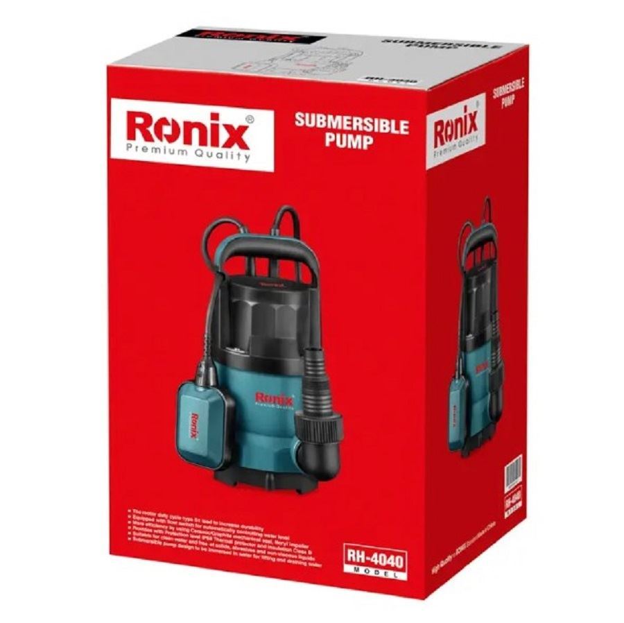 پمپ لجن کش 1 اسب بخار مدل RH-4040 رونیکس RONIX 