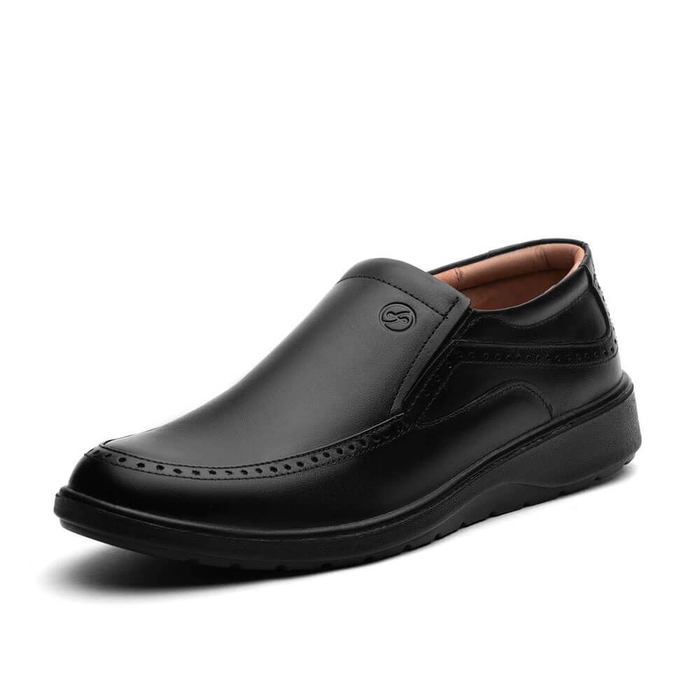 کفش  مشکی بدون بند مدل سفیر سایز 40 پاتن PATAN F42*1