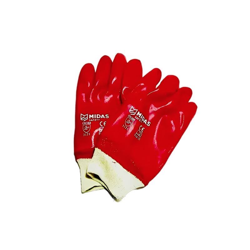 دستکش ضد اسید کوتاه کشدار MIDAS  1*G43