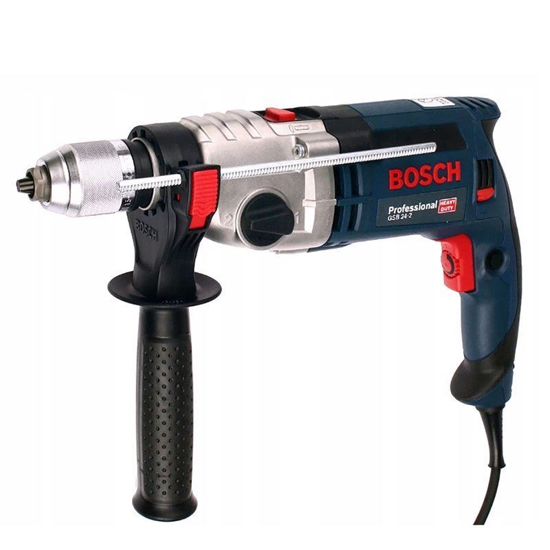 دریل 13 چکشی سه نظام فلزی اتومات بوش  BOSCH مدل GSB 24-2 
