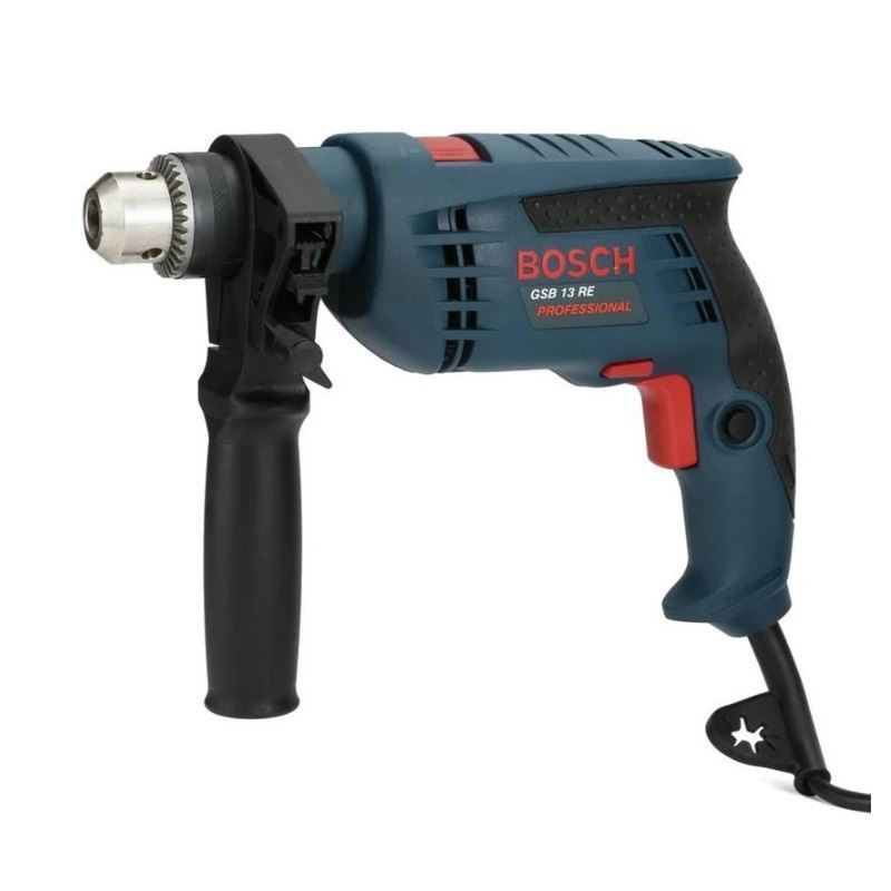 دریل 13 آچاری چکشی بوش BOSCH مدل (GSB-13-RE(1L1 با لوازم(به سفارش امارات)  1*M72
