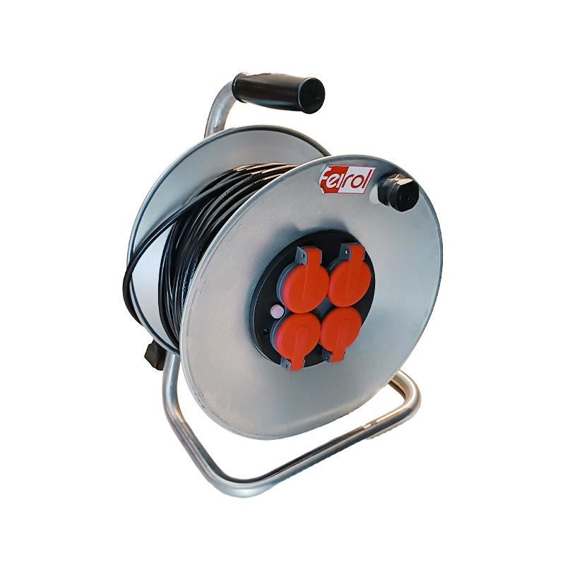 سیم سیار قرقره ای 50 متری FELROL کد H05VV-F 