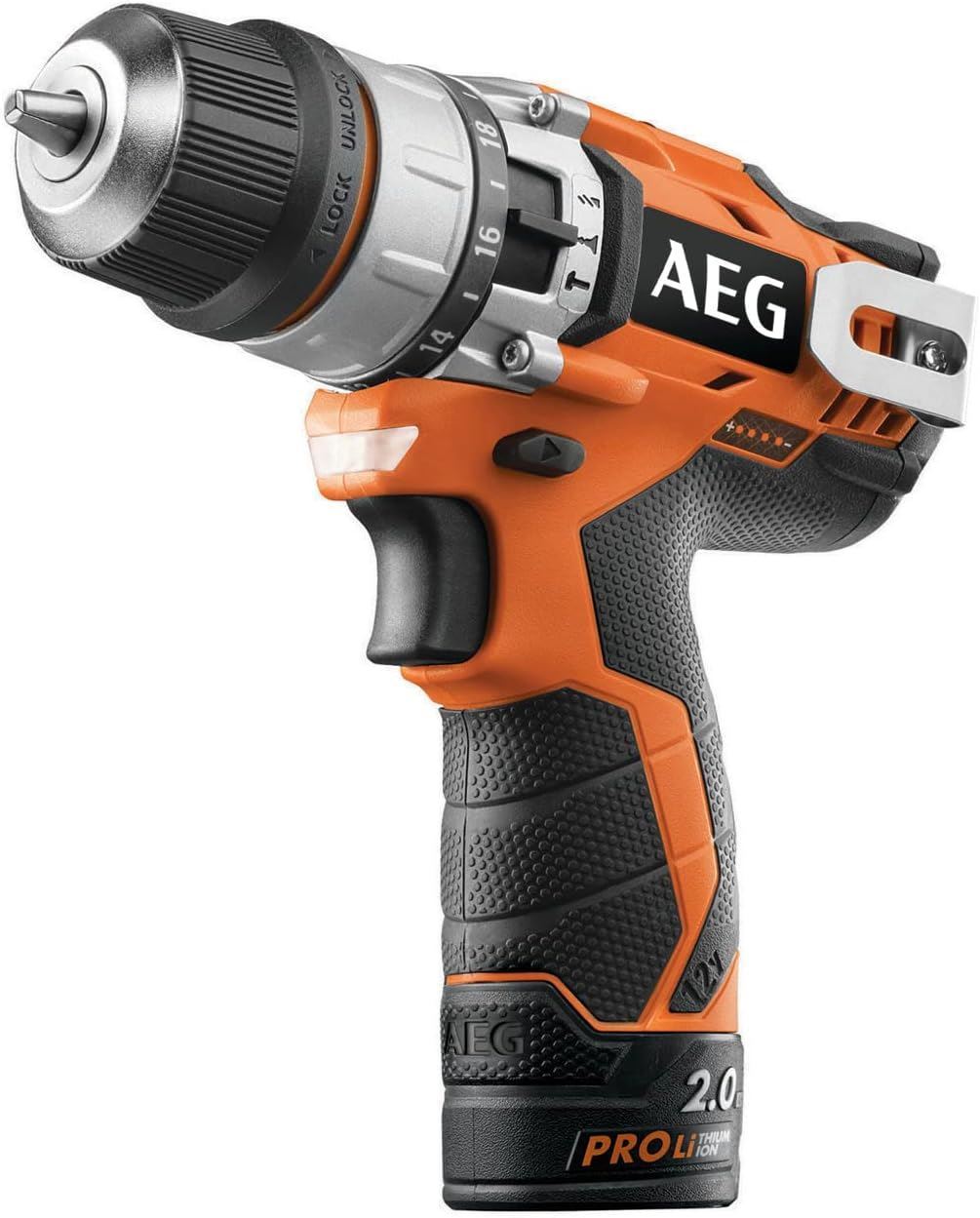 دریل شارژی 12 ولت کد BSB12C2LI-202B آاگ AEG 1*M52