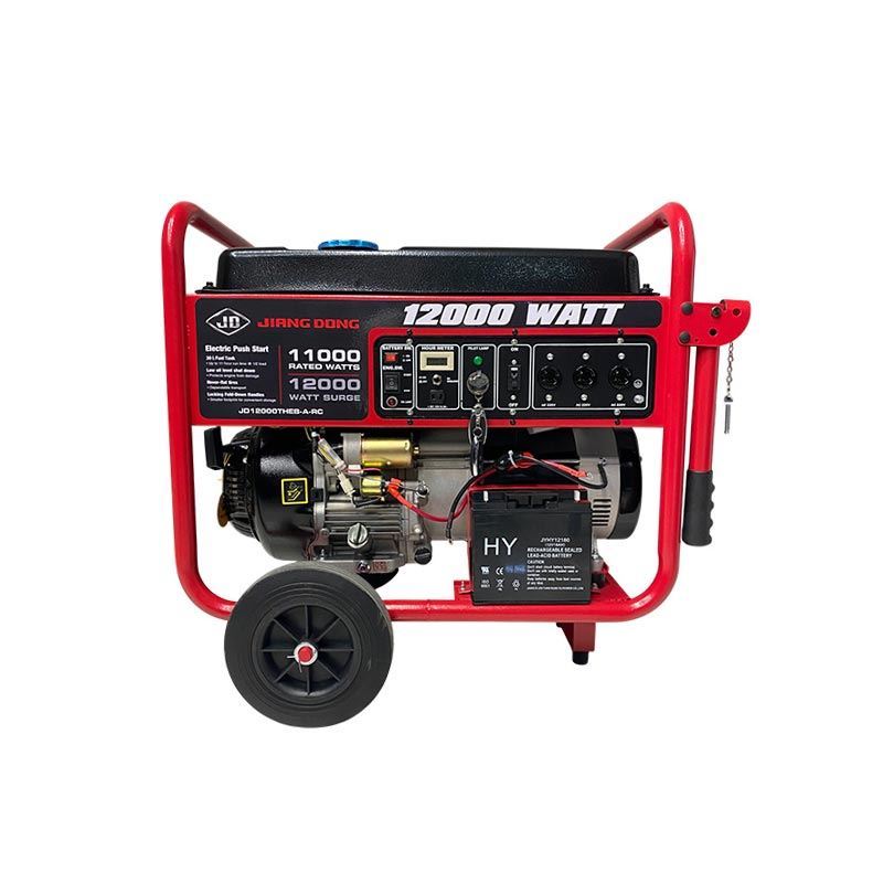 موتور برق بنزینی و گازسوز ریموت دار تک فاز جیاندانگ مدل JD12000THEB-A-RC-LPG-NG12KW 