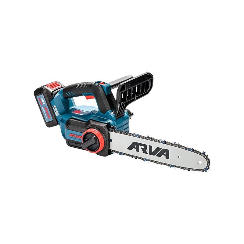 اره زنجیری شارژی براشلس 12 اینچ 2 باتری  مدل 5941 آروا ARVA 1*M43