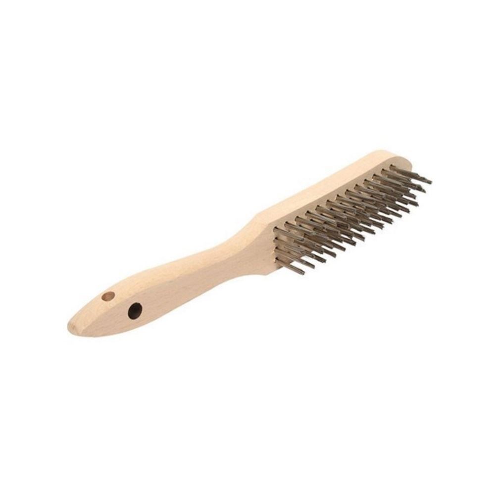 برس سیمی دسته چوبی 6 رج طرح آلمان 1*J24
