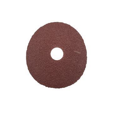 سنباده گرد فیبری آلومینیومی قطر 115 DEERFOS VA113 قرمز 100 پاس PAS 1* I 23
