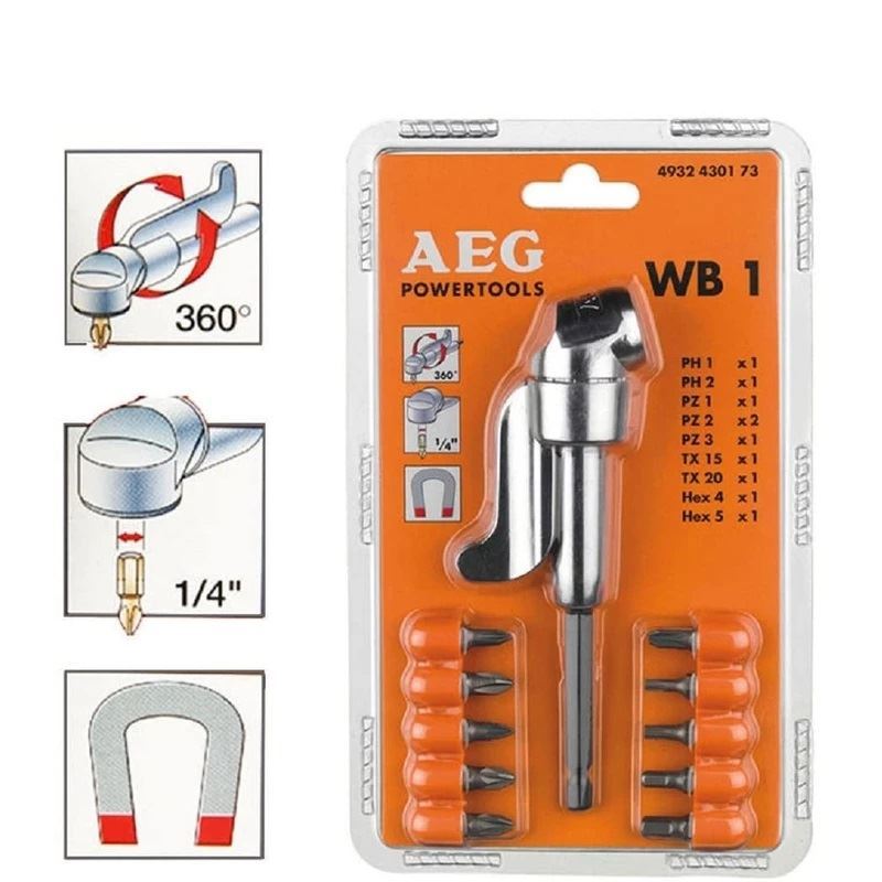 ست چپقی و بیت 11 پارچه آاگ AEG 1*L32
