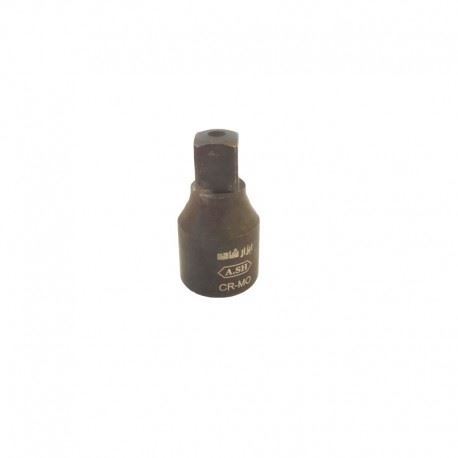 واسط بکس 1/2 اینچ 8 سانت مشکی شاهد 1*L53