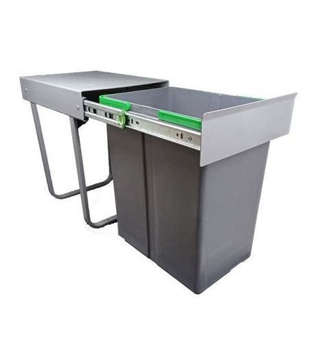 سطل زباله تک مخزن 20 لیتری مدل 3611 پلاتین PELATIN 1*H71  	12* فرشته13