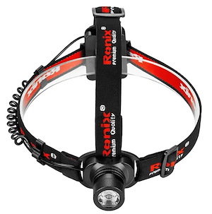 چراغ قوه هد بندی با برد 160 متر مدل 4282 رونیکس RONIX 1*G22