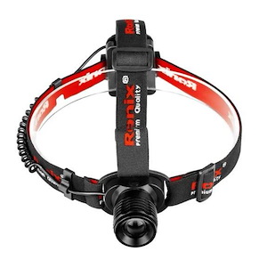 چراغ قوه هد بندی با برد 70 متر مدل 4280 رونیکس RONIX 1*G22