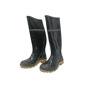 چکمه مشکی کف طوسی دور زرد سایز 40-41 البرز 1*R28