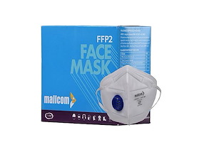 ماسک نمدی فیلتردار FFP2 سفید 1*G34     12*K11