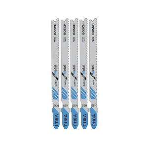 ست تیغه آهن بری اره عمودبر سری 5 عددی بوش BOSCH مدل T118A 1*HI02/3
