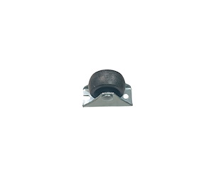 چرخ چمدانی ثابت مشکی 1*I93     12*J19