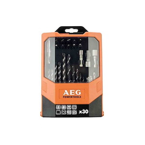 ست مته و نوک پیچ گوشتی سری 30 عددی آاگ AEG 1*LX04/0