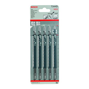 ست تیغه چوب اره عمود بر بلند سری 5 عددی بوش BOSCH مدل T344D 1*HI02/3