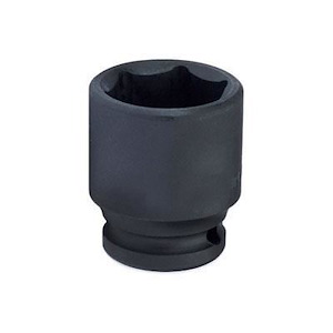بکس تکی 1/2 اینچ کوتاه 6 پر مشکی سایز 9 توسن TOSAN 1*LX06/1