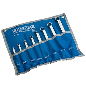 ست آچار دو سر رینگی 8 عددی هاردکس HARDEX 1*L51