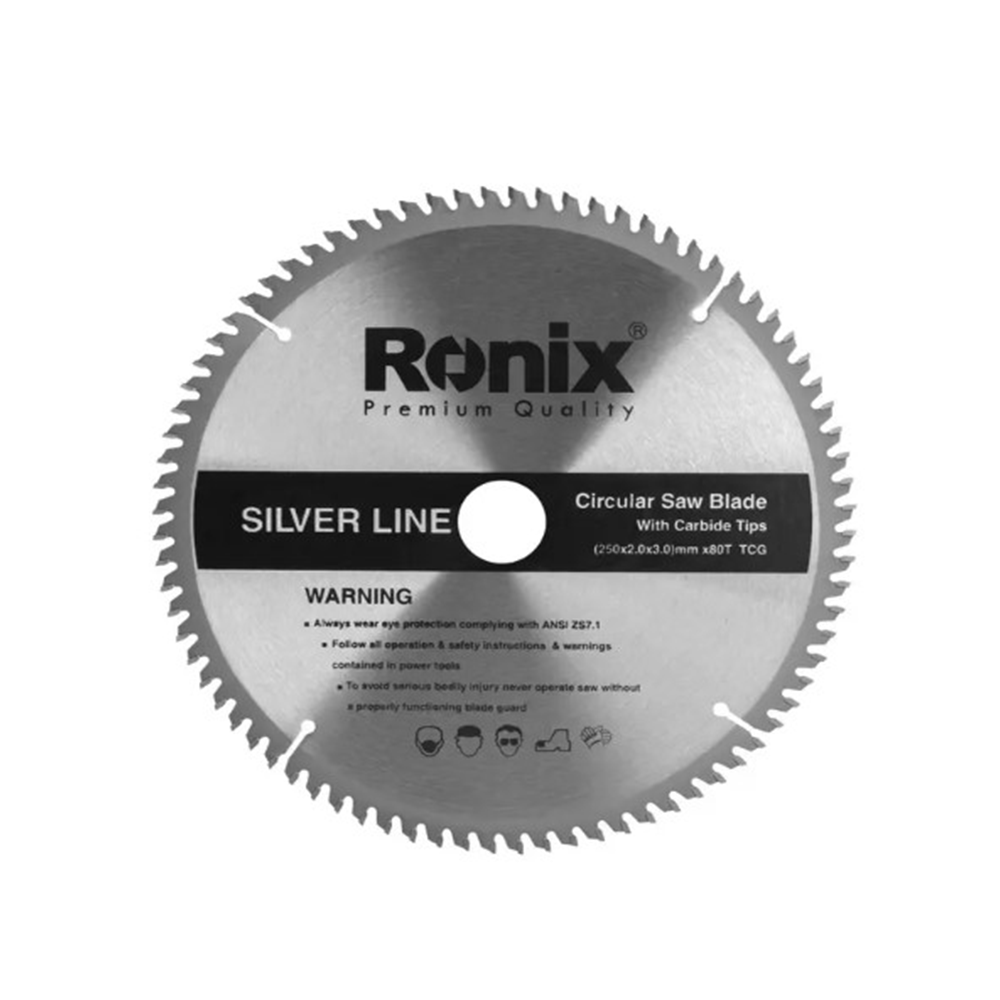 تیغ اره ام دی اف بر 250 میلی متری مدل RH5131 رونیکس RONIX LX01/1*1