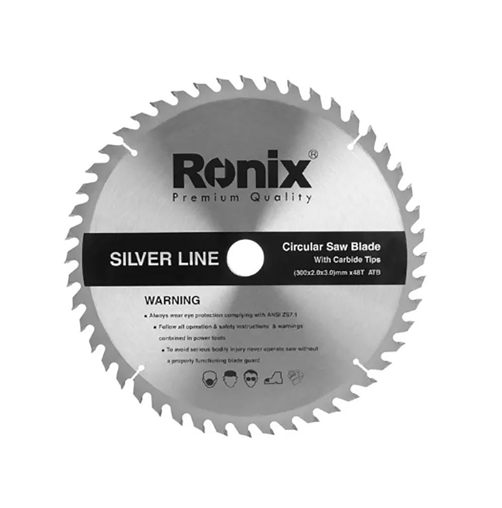 تیغ اره چوب بر SILVERLINE 48*300 معمولی مدل RH-5132 رونیکس RONIX 1*LX01/1