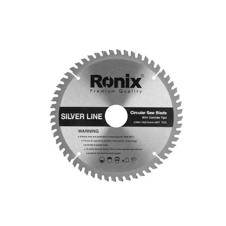 تیغ اره چوب SIVERLINE بر 56*180 مدل RH5123 رونیکس RONIX 1*LX01/2