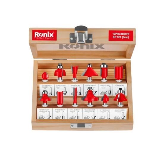 ست تیغ فرز 12 عددی 6 مدل 5341 رونیکس RONIX LX01/1*1