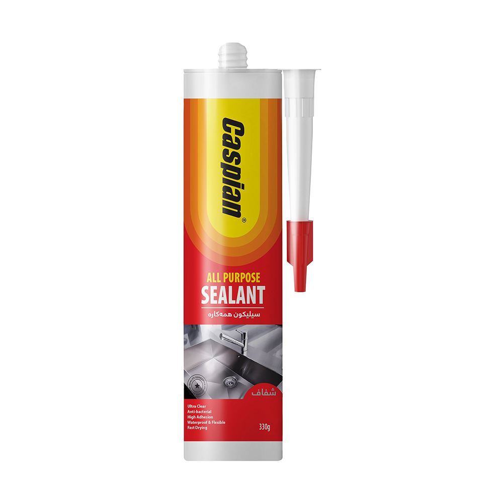 چسب آکواریوم 280 گرمی شفاف کاسپین CASPIAN 1*K22