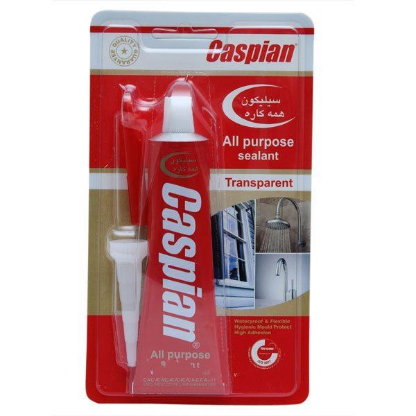 چسب آکواریوم پمادی 85 گرمی شفاف کاسپین CASPIAN 1*K23