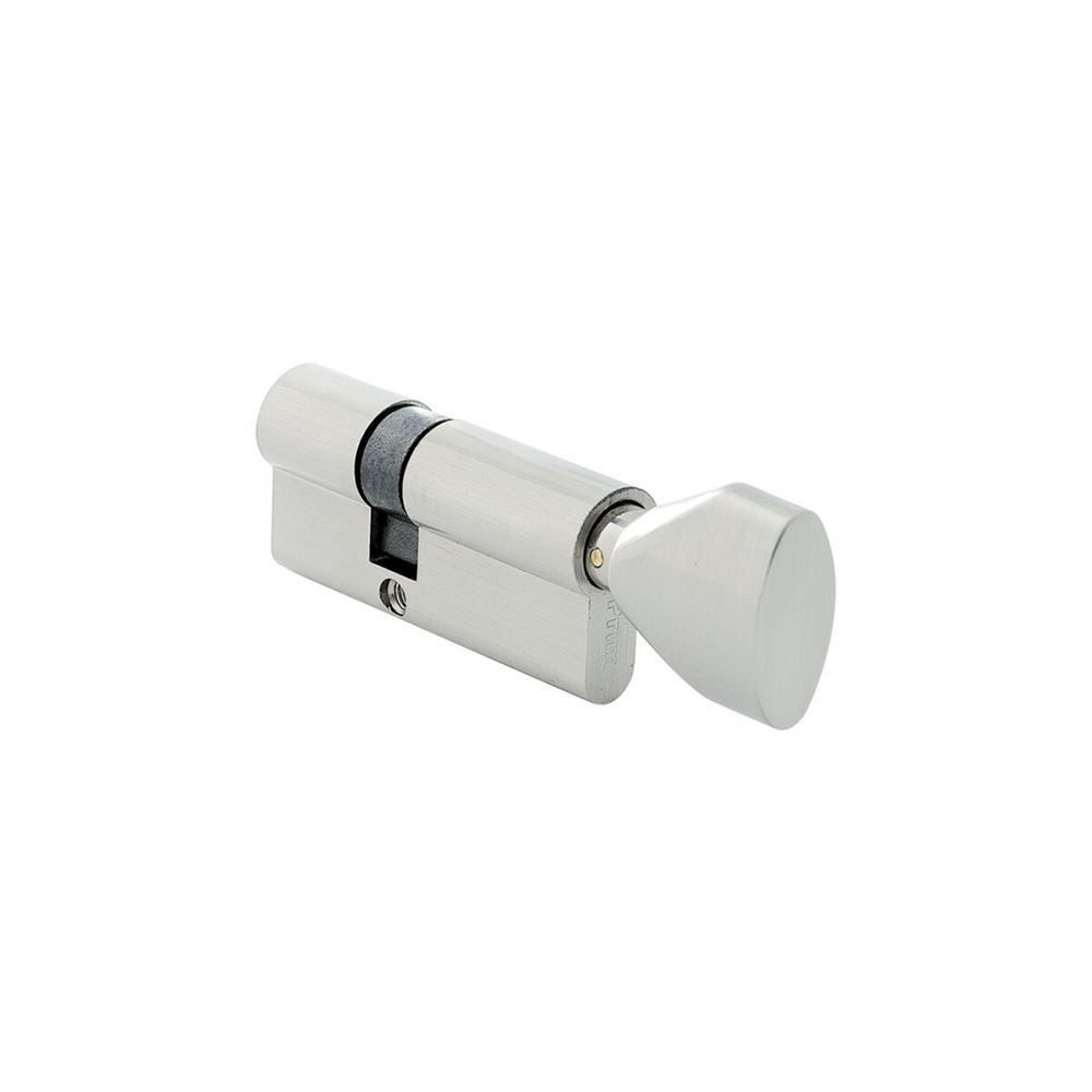 سیلندر قفل 8 س.م لوکس آپارتمانی کلید کامپیوتری سیلور پرایم کد 2824LX 1*E33