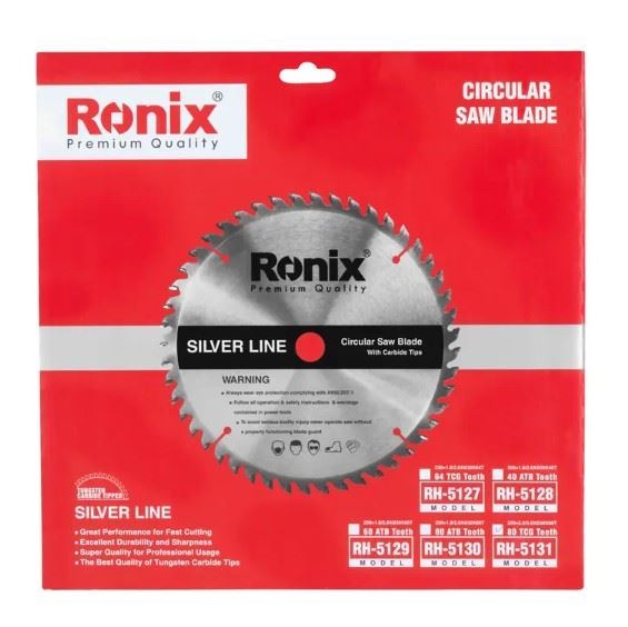 تیغ اره ام دی اف بر 250 میلی متری مدل RH5131 رونیکس RONIX LX01/1*1