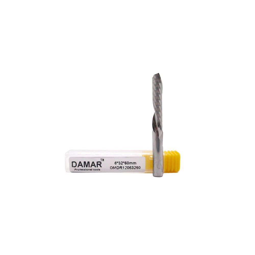 تیغ مارپیچ تک پر 6*32*60 م.م  DOWN کد DMDR12063260 دامار DAMAR 