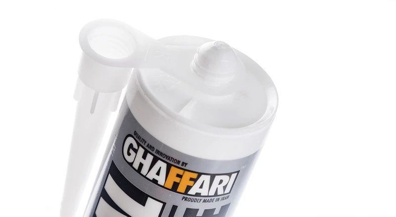 چسب آکواریوم سوپر سیلیکونی 310 گرمی شفاف غفاری GHAFARI 1*K22