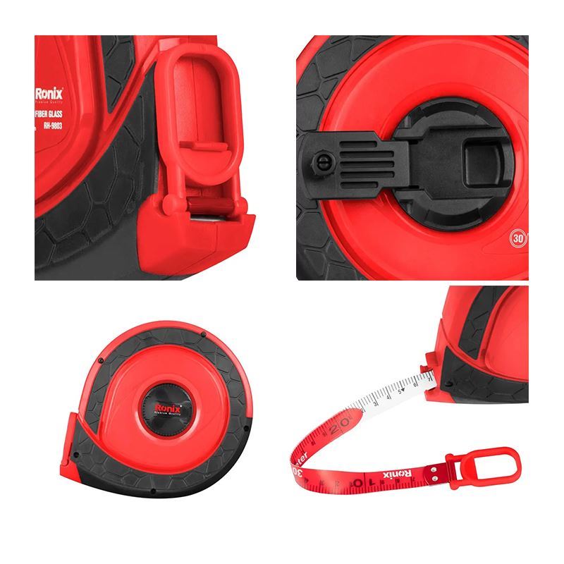 متر فایبر 30 متری مدل 9803 رونیکس RONIX 1*I13
