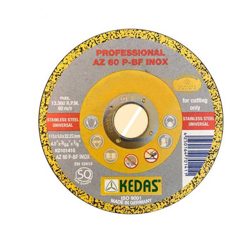 صفحه استیل بر مینی 1 * 115 کداس آلمان KEDAS 1*L23