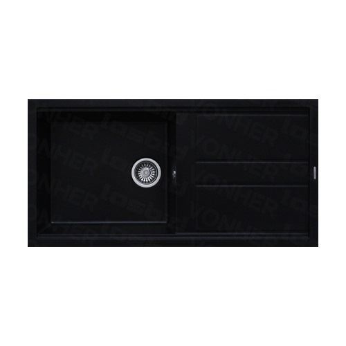سینک ظرفشویی گرانیتی 444 سفید تک لگن سینی دار ونهر VONHER 12*F15