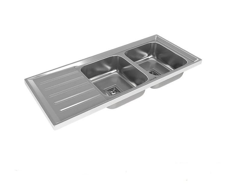 سینک ظرفشویی توکار مدل D-B191 چپ داتیس (S.A) DATEES 12*A5