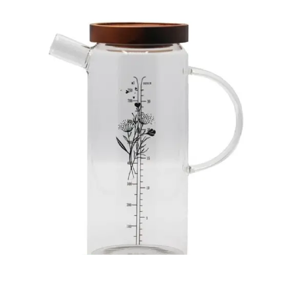 جا روغن در چوب 750ML شفاف PIREX مدل VK312607 بی وی کی BVK 