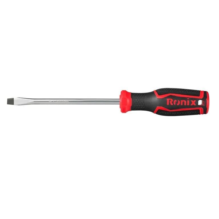 پیچ گوشتی دسته پلاستیکی دورنگ 75*3 دوسو  مدل 2739 رونیکس RONIX 1*L33