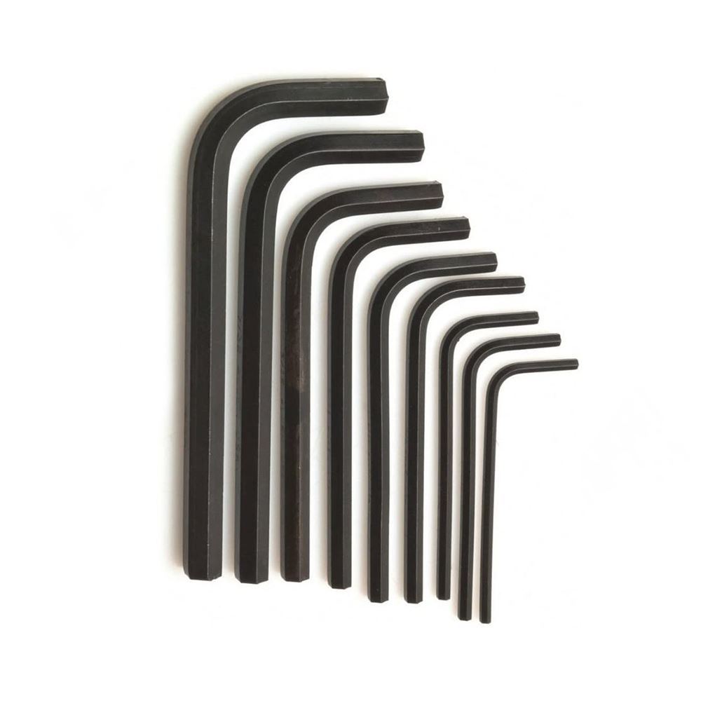 ست آلن 6 گوش 9 عددی مشکی 10 تا 1/5 بلند کد VHB024 واستر VASTER 1*L43