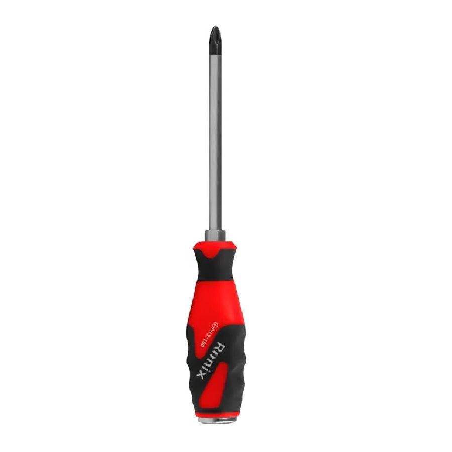 پیچ گوشتی تکی دسته TPR ضربه خور 150×8 مدل 2990 رونیکس RONIX 