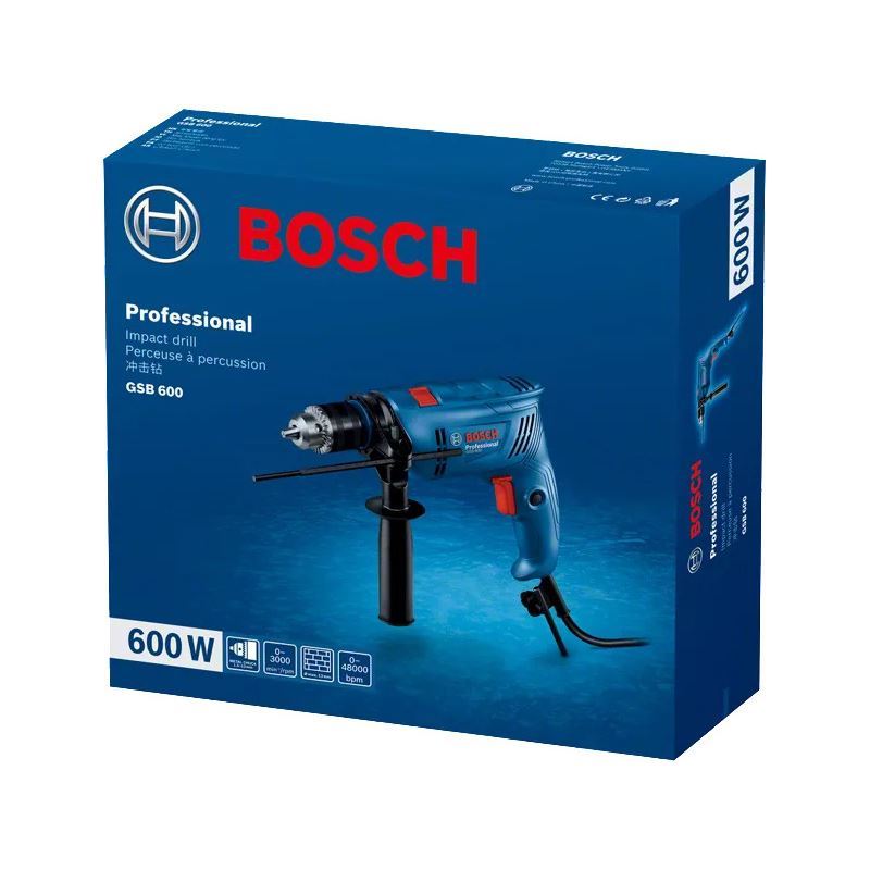 دریل چکشی بوش BOSCH مدل GSB 600 (به سفارش امارات) 1*M72
