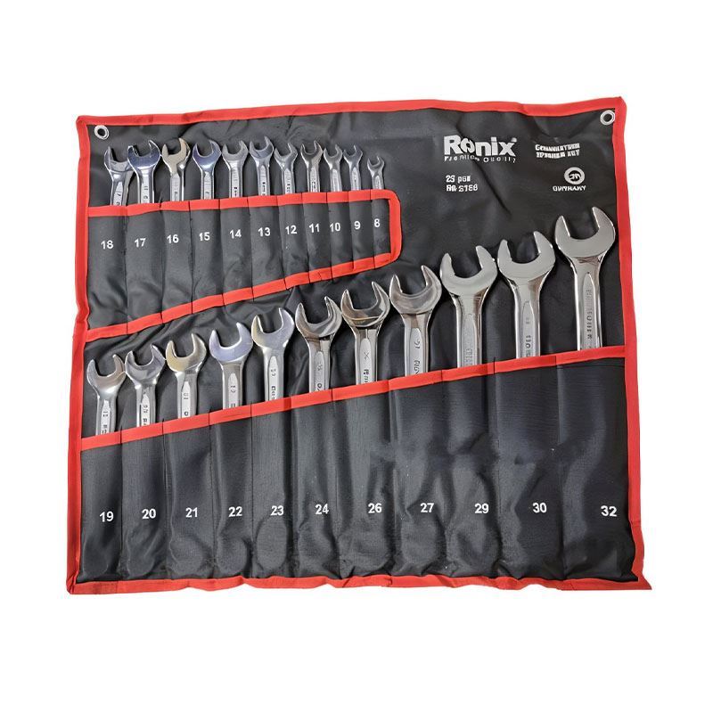 ست آچار یکسر تخت 22 عددی مدل 2159 رونیکس RONIX 