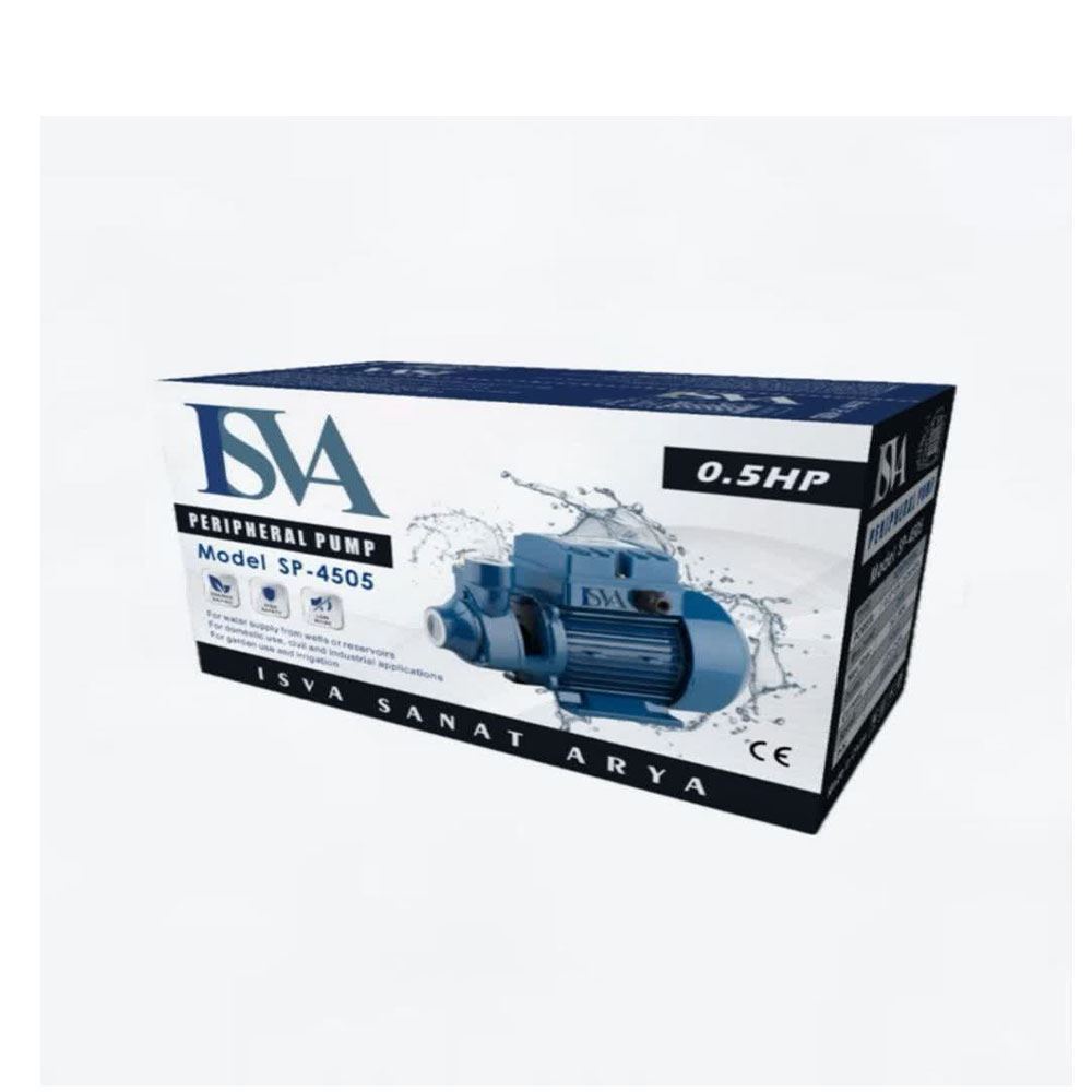 پمپ آب نیم اسب ISVA مدل SP-4505 A23*1